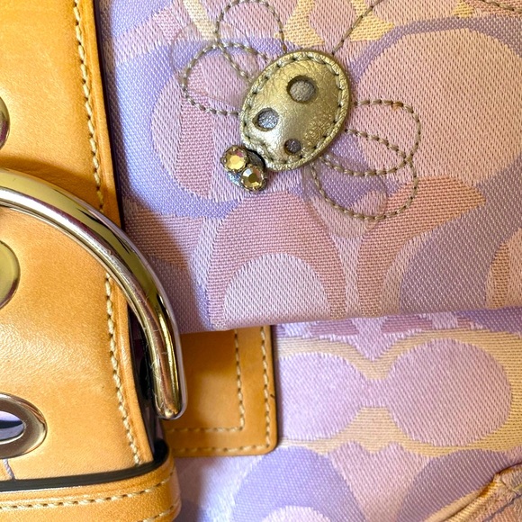 LIMITED EDITION RARE COACH LILAC SOHO BAGUETTE💜💜💜 - Picture 4 of 6